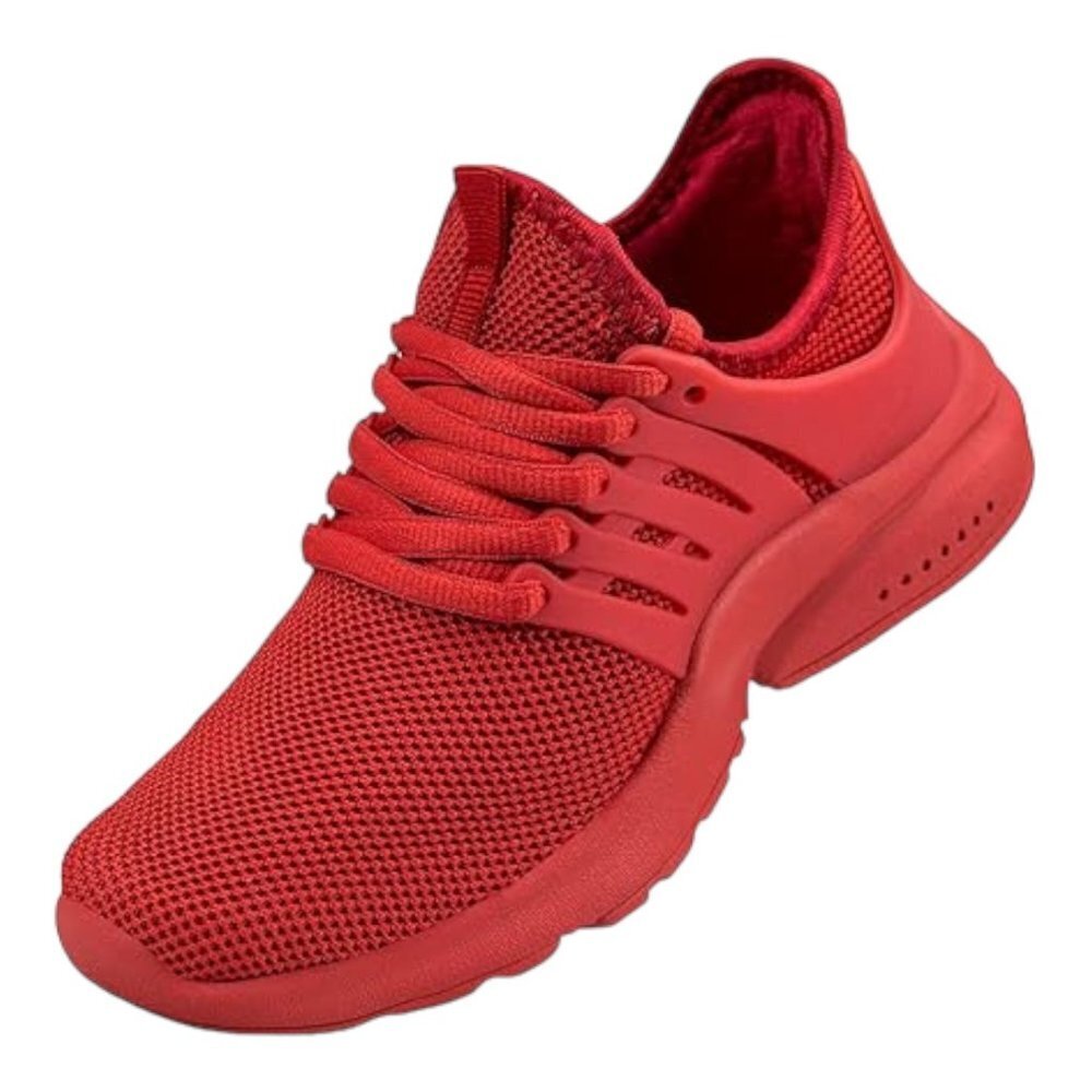 Troadlop Kids Sneaker Running Shoe in Red - Size CN 33 (US‎ 1.5)